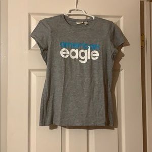 Gray baby tee